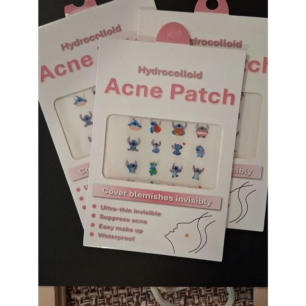 3 Stitch Packs  Hydrocolloid Acne Patch In Stitch. New Great For Teens